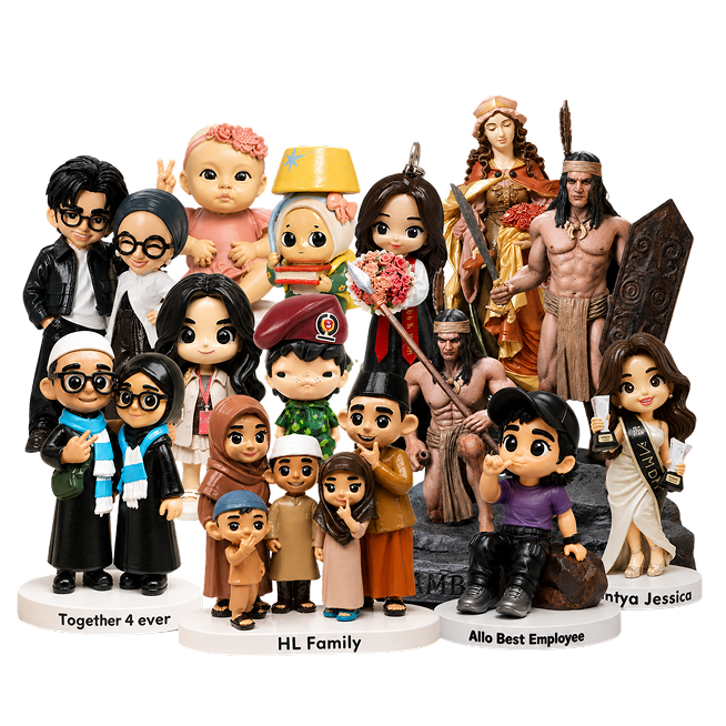 Contoh hasil custom figure Saykreasi